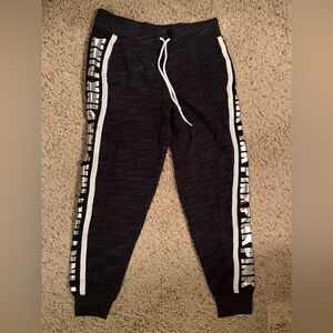 Victoria’s Secret PINK Black Jogger Sweatpants (Size S)